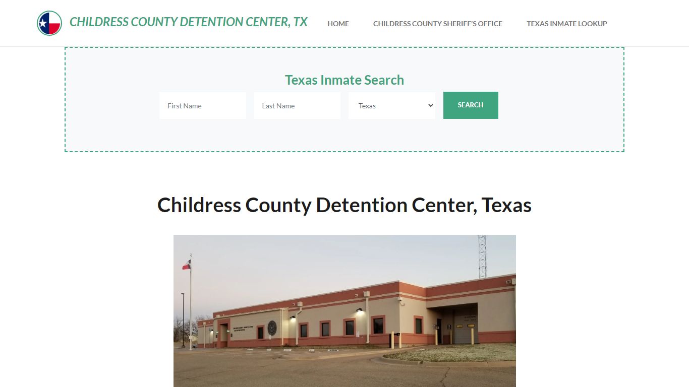 Childress County Detention Center, TX Inmate Roster, Offender Search